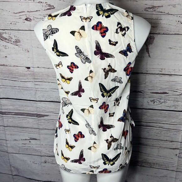 Equipment butterfly silk tank top - Picture 2 of 5